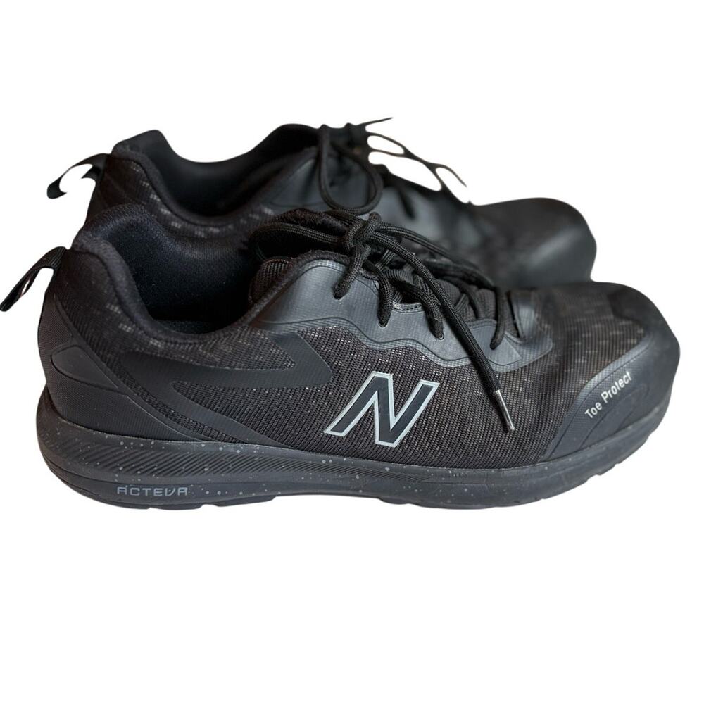 New Balance Composite Safety Toe Work Shoe MIDLOGIEHPR Black Men's Size 11